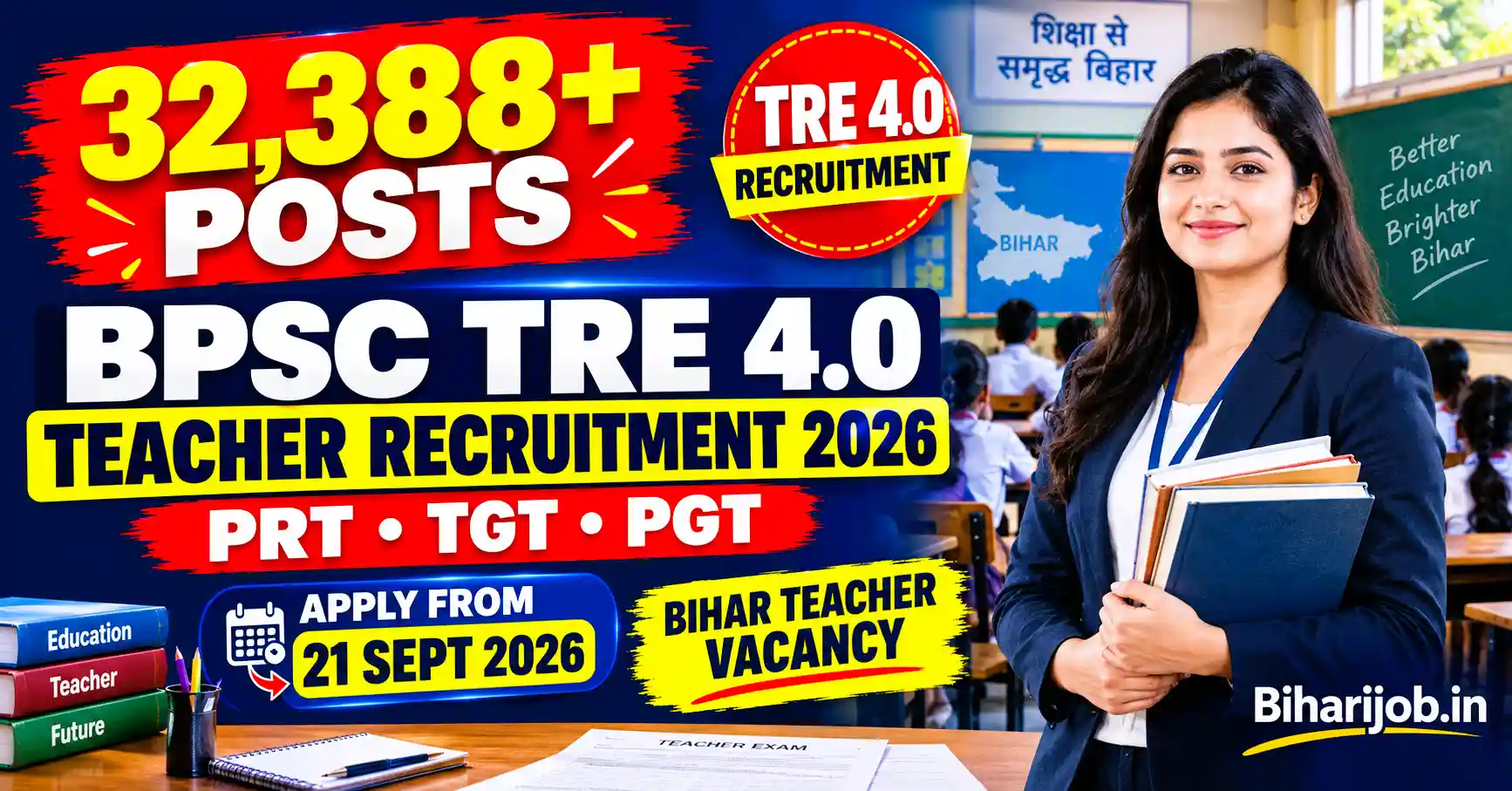 BPSC TRE 4.0 Recruitment 2026