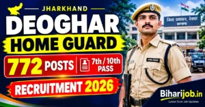 Jharkhand Deoghar Home Guard Recruitment 2026