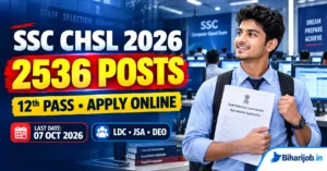 SSC CHSL Vacancy 2026