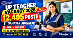 UP Teacher Vacancy 2026